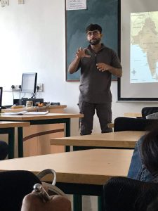 Prithvi in Classroom