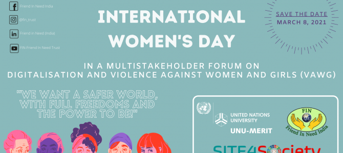 International Women’s Day Event: Digitalisation and Violence Against Women and Girls (VAWG)