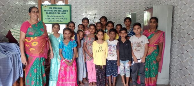 FIN celebrates World Toilet Day in Kameswaram Village!