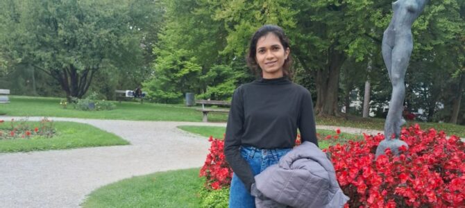 Meet our Intern Meenu Anil!