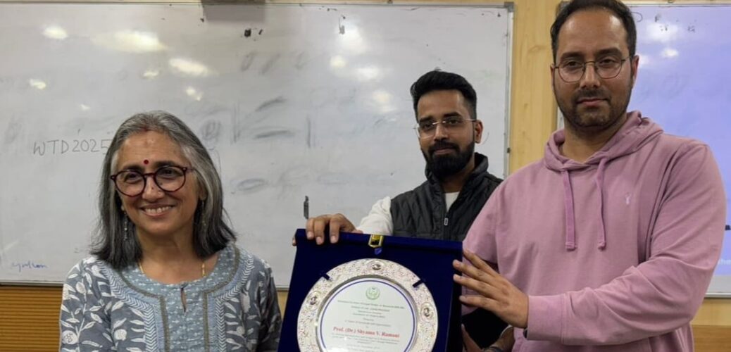 World Toilet Day Talk at HILSR, School of Law, Jamia Hamdard by Prof. Shyama V. Ramani, Founder of Friend In Need India